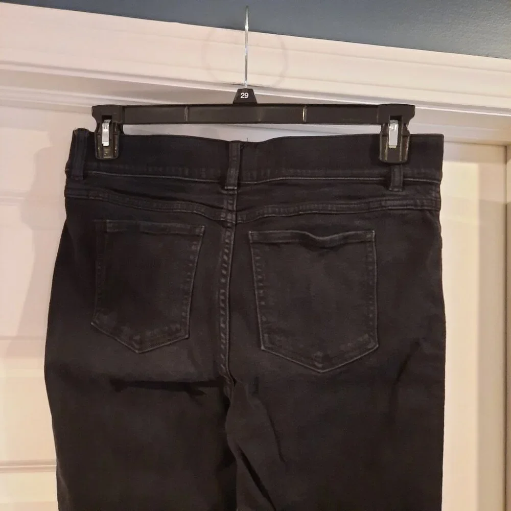 Spanx‎ Jeans Womens Large Black Pull On Skinny High Rise SPANXshape Everywear